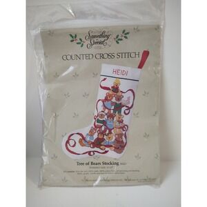 Something Special counted cross stitch stocking kit Christmas